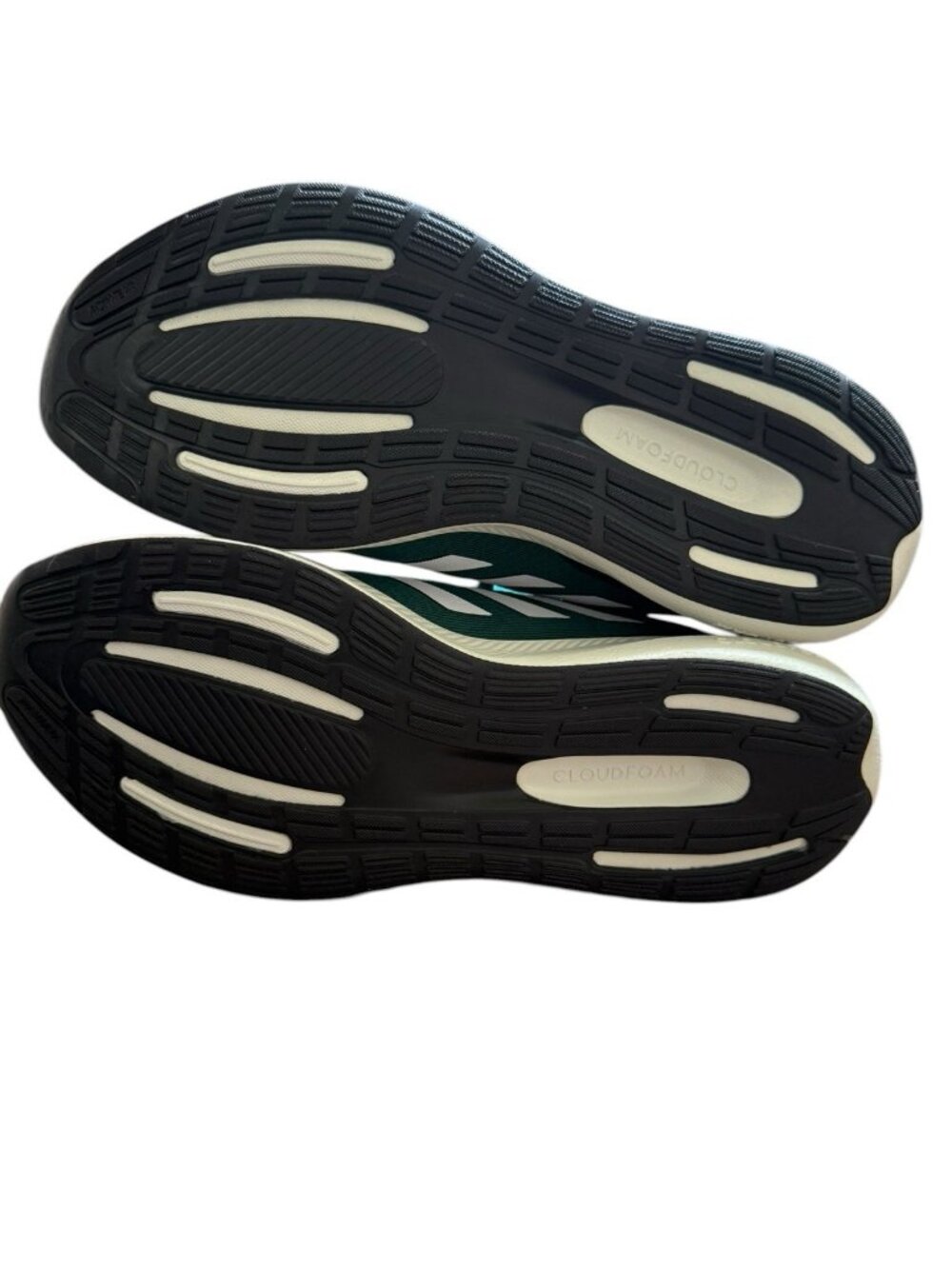 NEW Adidas Runfalcon 3.0 Collegiate Green White Black Size 9.5 Men’s CloudFoam - Picture 5 of 7